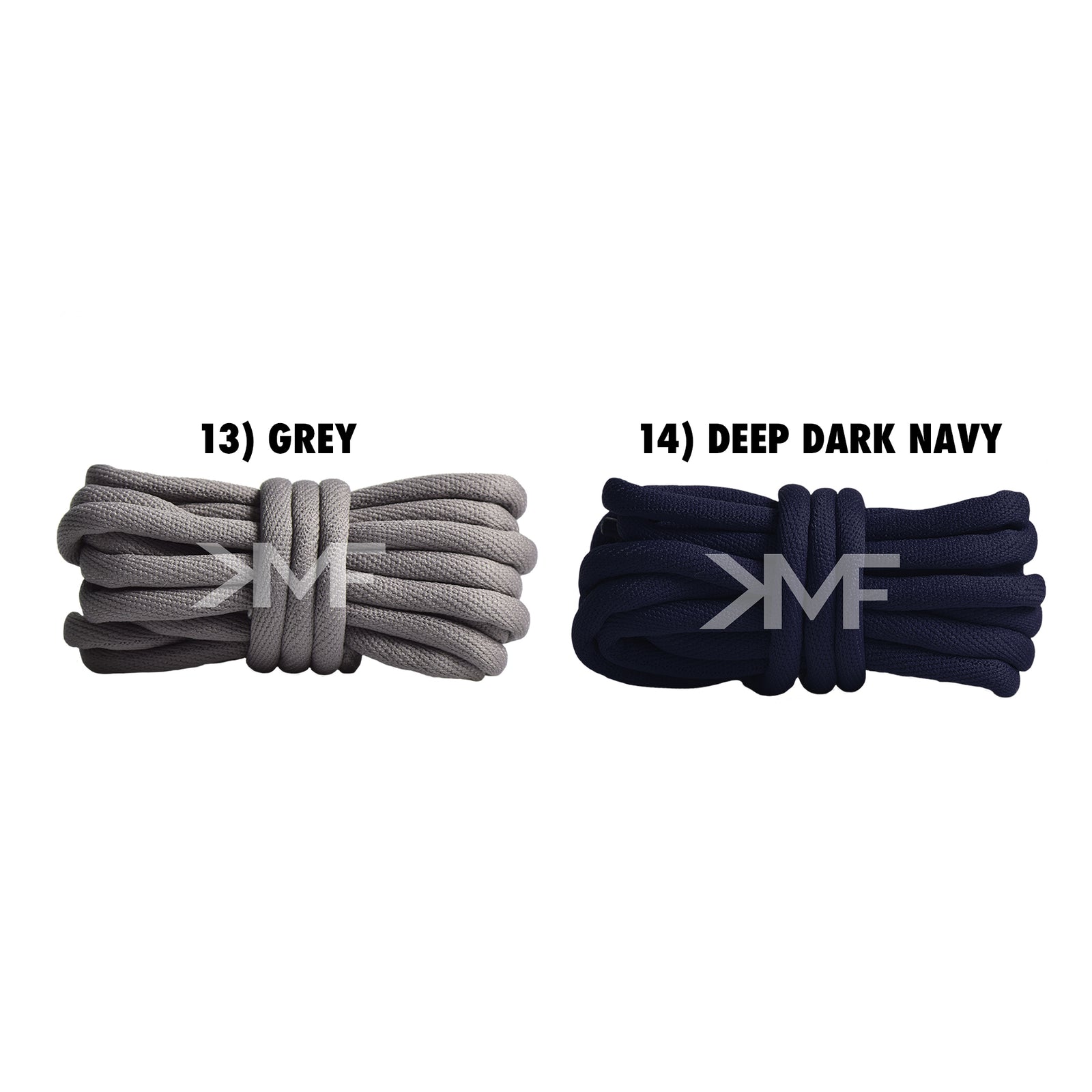 Tubular Round Shoelaces