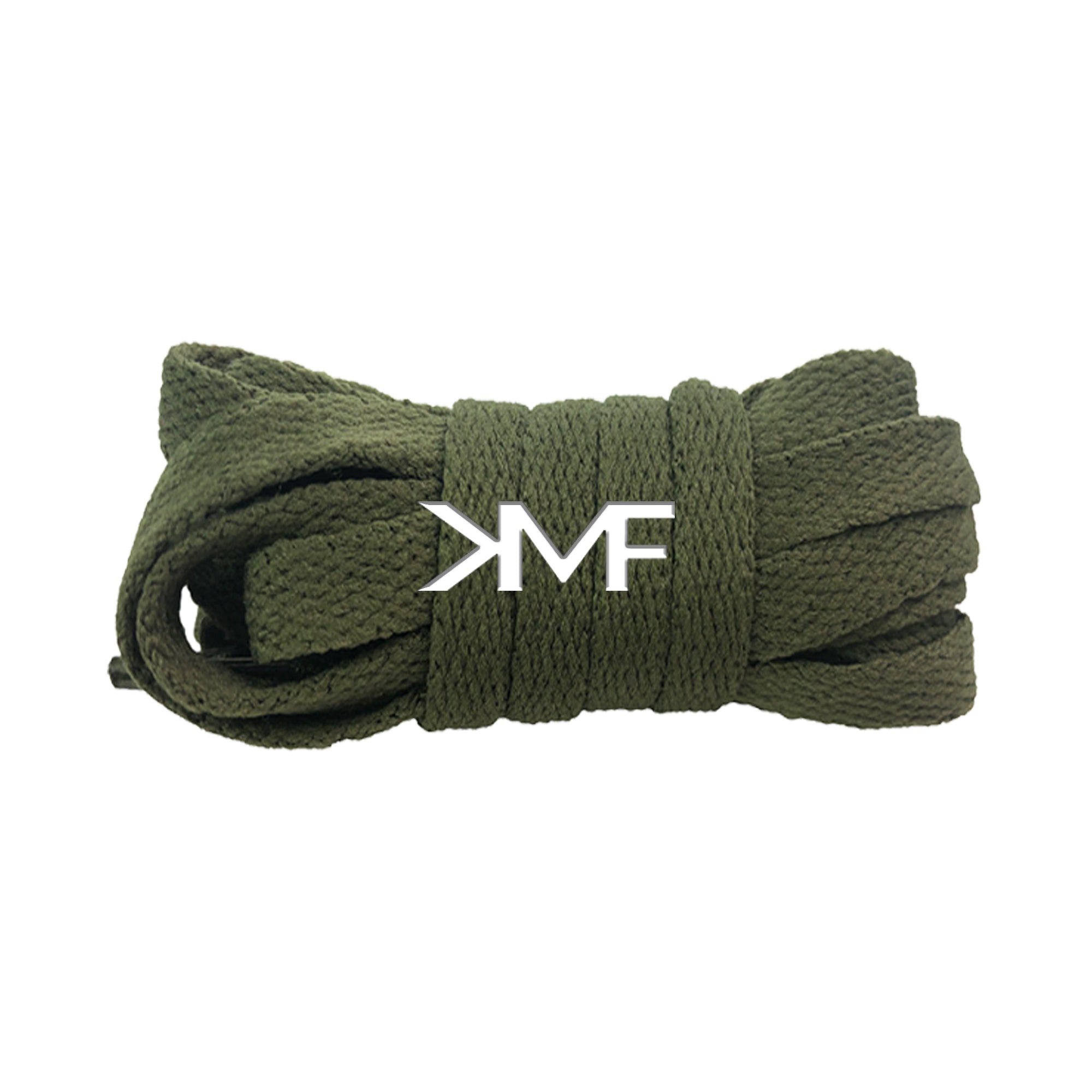 Army Olive Classic Flat Shoelaces