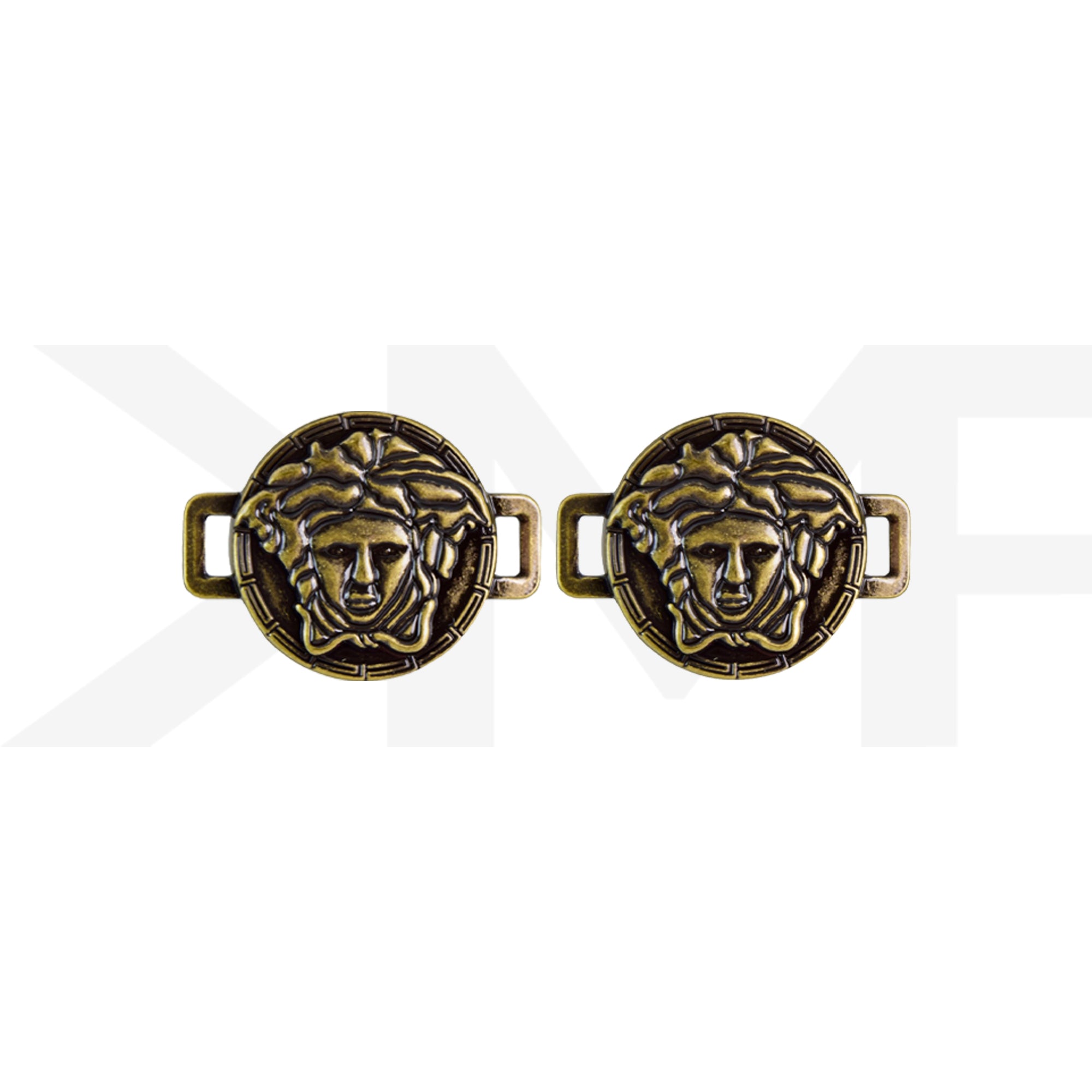 Antique Gold Medusa Head Dubraes