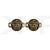 Antique Gold Medusa Head Dubraes