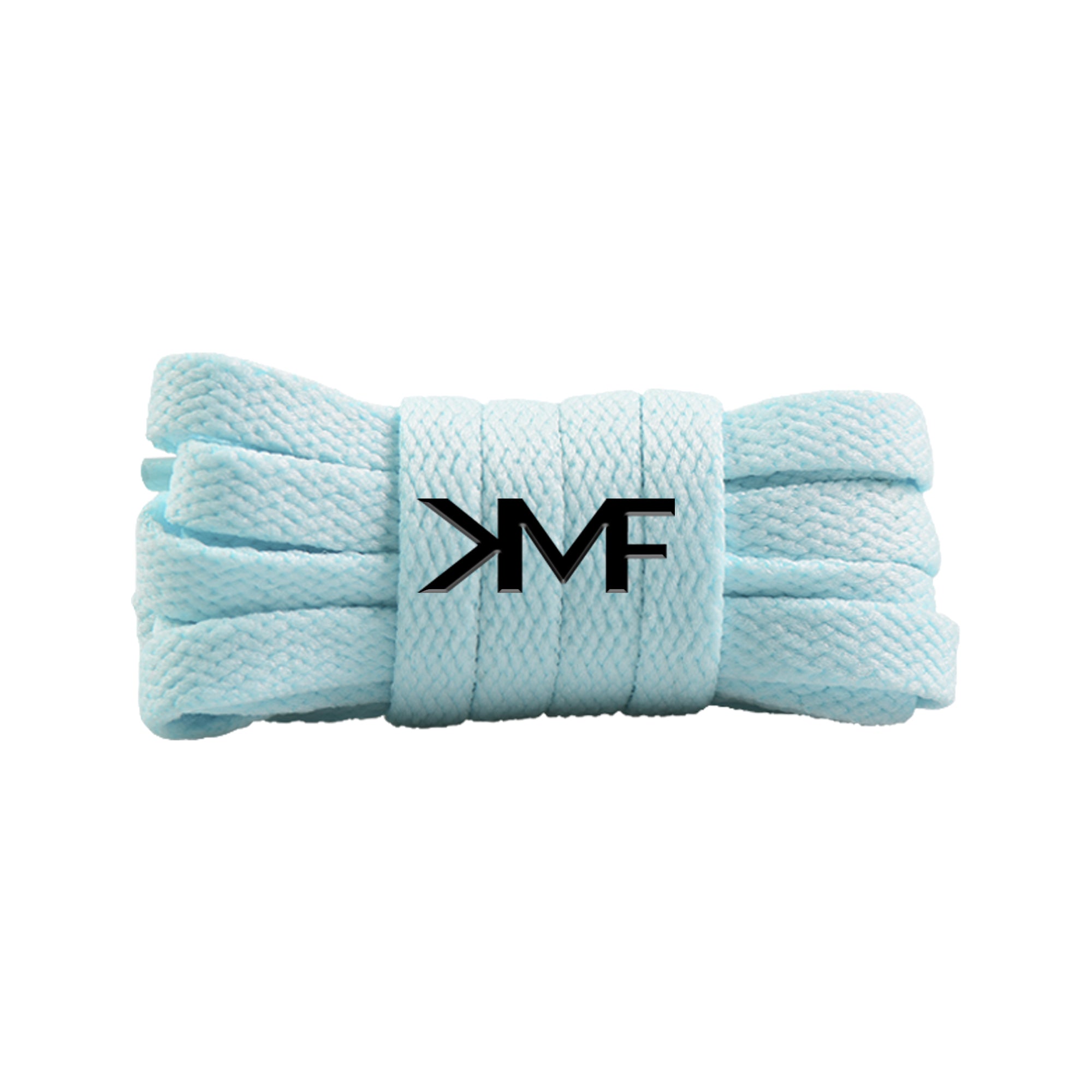 Bleu Clair Slim Classic Flat Shoelaces