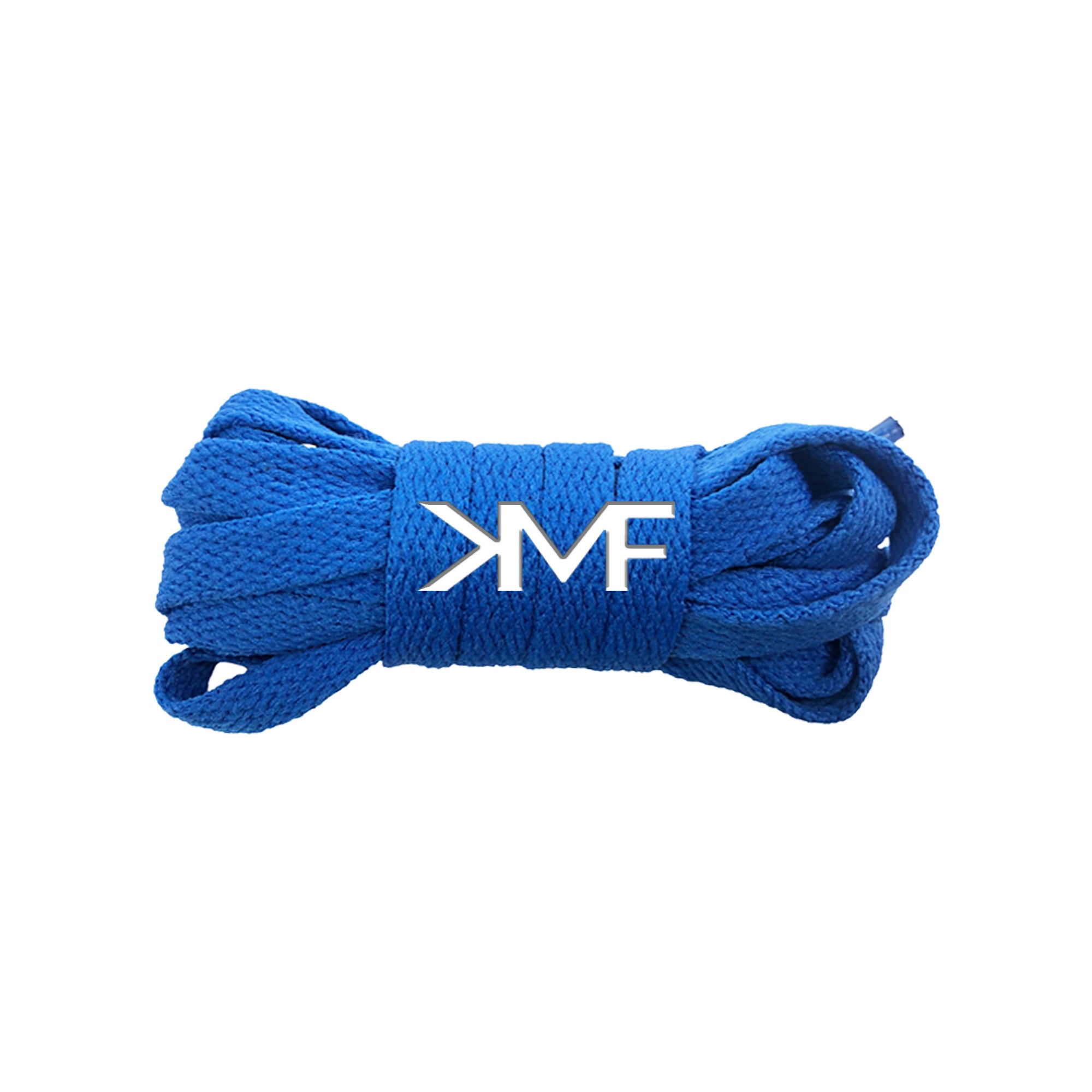 Blue Classic Flat Shoelaces