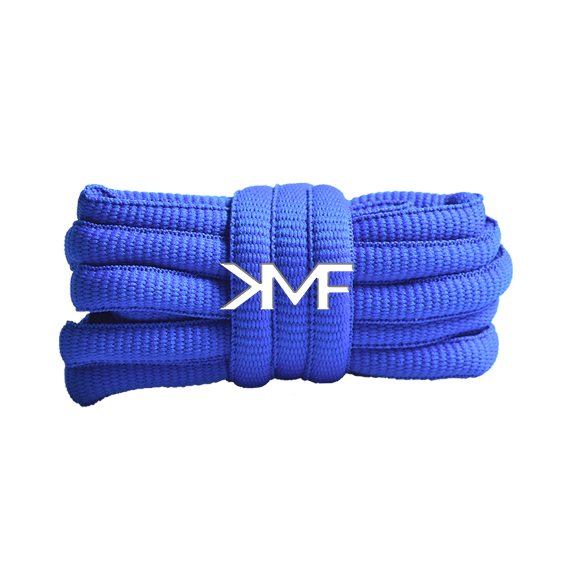 Blue Premium Classic Thick Oval Shoelaces