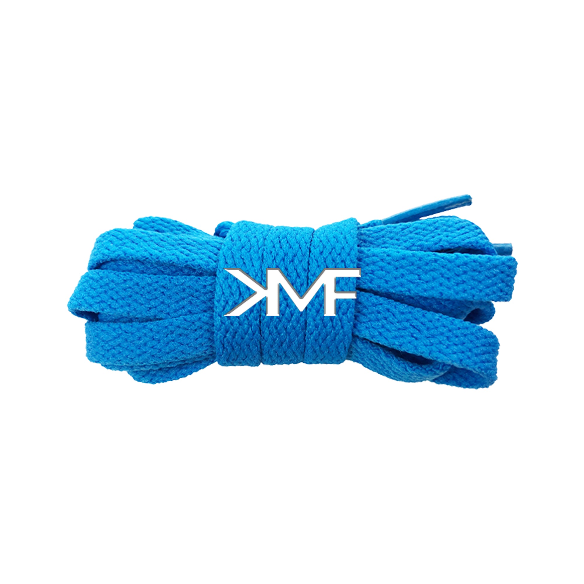 Blue Turquoise Classic Flat Shoelaces