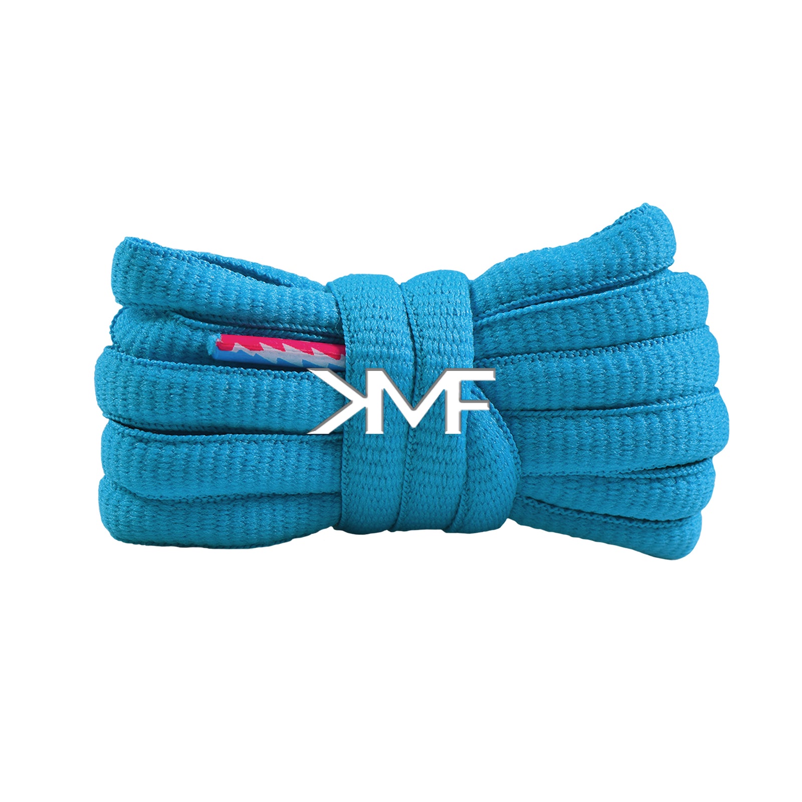 Blue Turquoise "Grateful Dead" Premium SB Dunk Oval Shoelaces