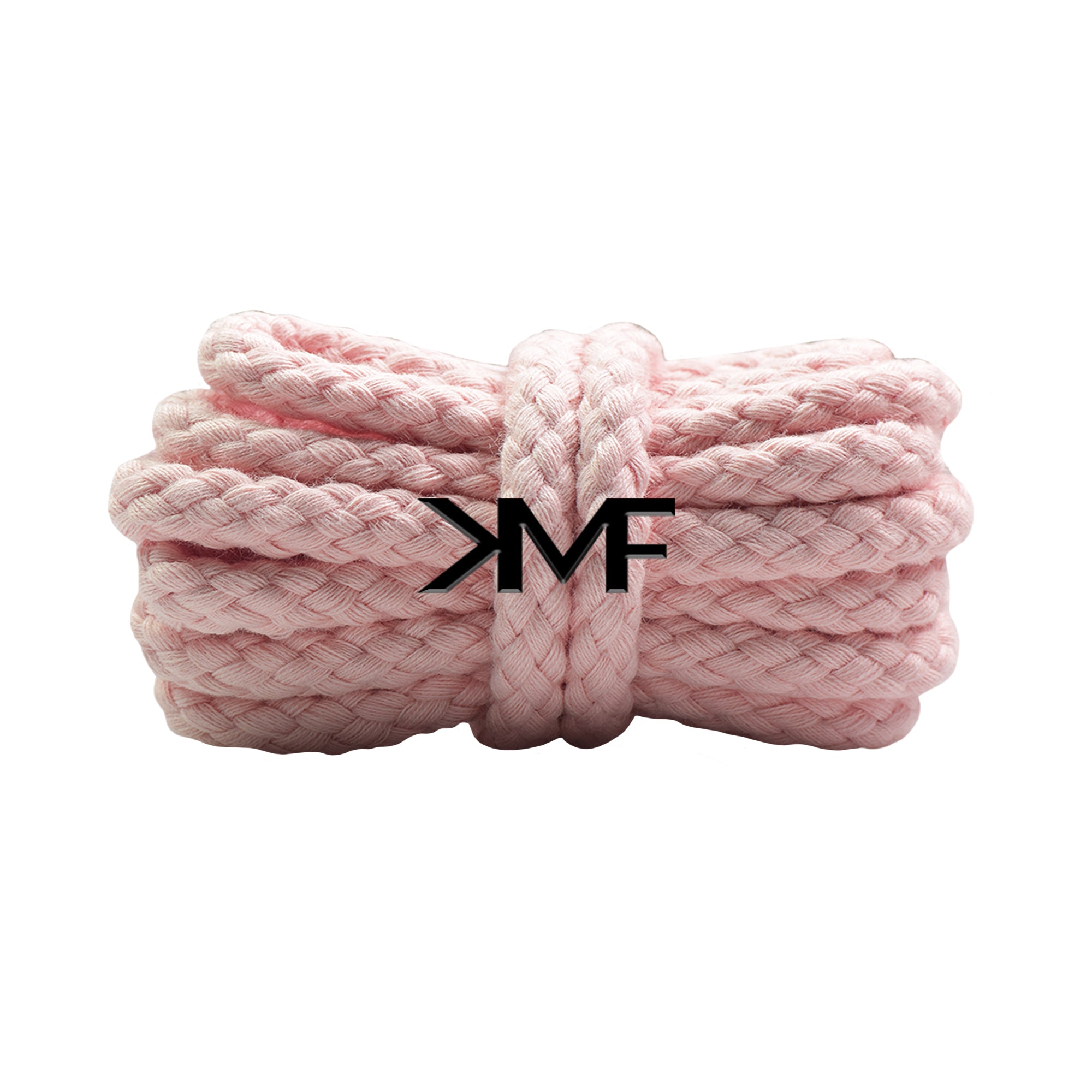 Blush Pink Braided Rope Shoelaces