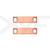 Brushed Copper Medium Classic Blank Dubraes