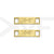 Brushed Gold Medium Classic KMF Dubraes