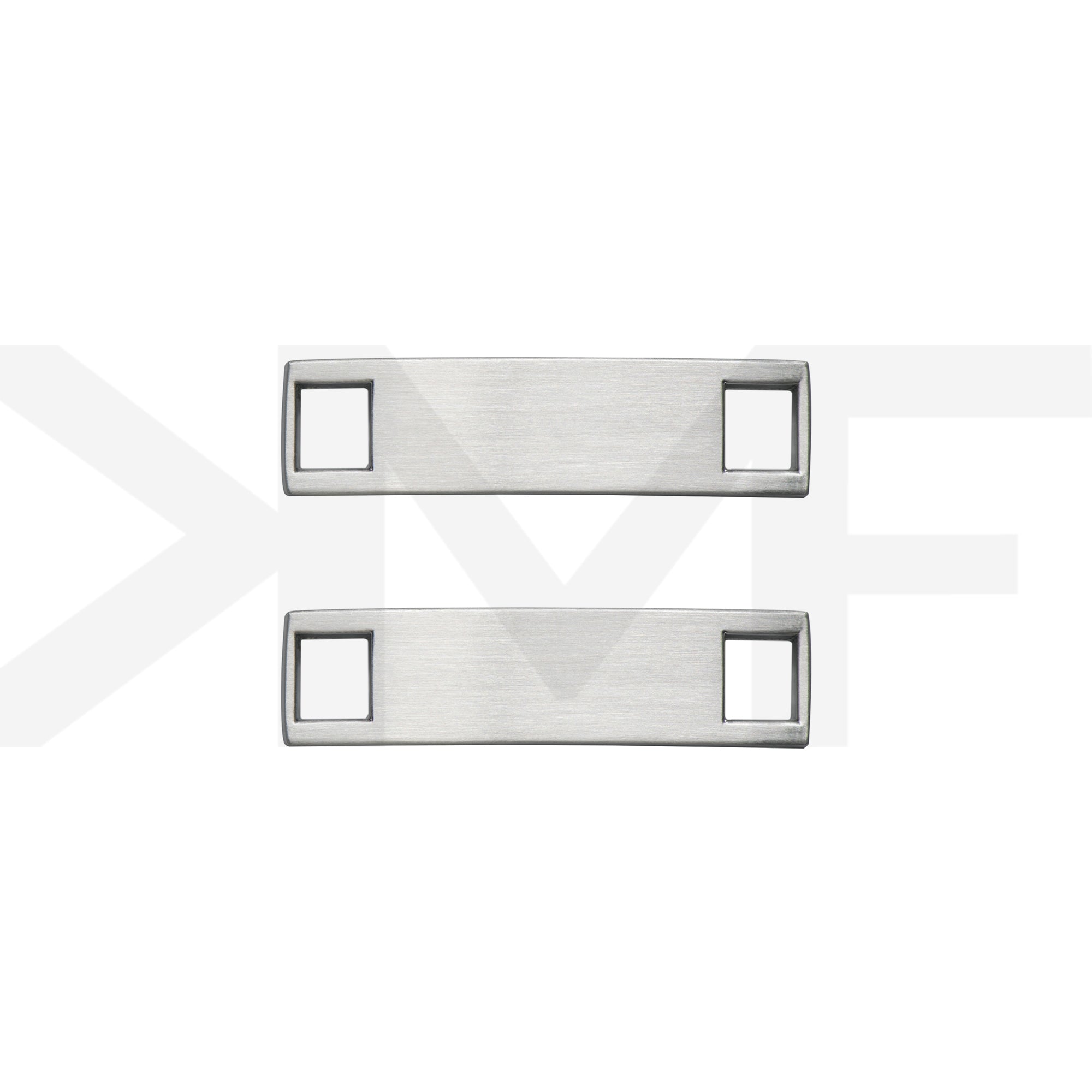 Brushed Silver Medium Classic Blank Dubraes