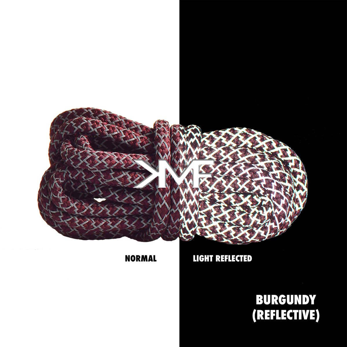 Classic Reflective Rope Shoelaces