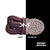 Burgundy Classic Reflective Rope Shoelaces