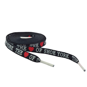 Limited Edition Heart Of Shoe York Flat Shoelaces