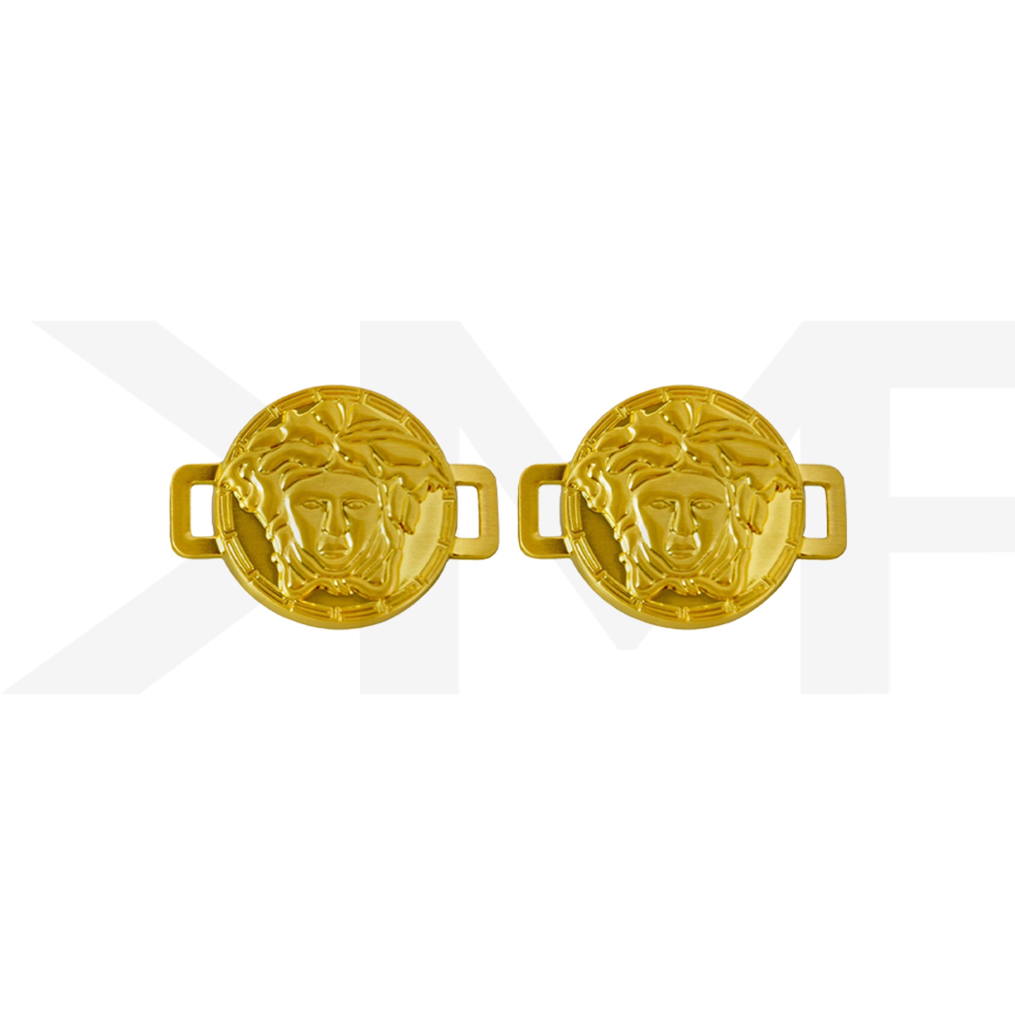 Brushed Gold Medusa Head Dubraes