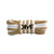 Cappuccino Dual Tone Flat Shoelaces