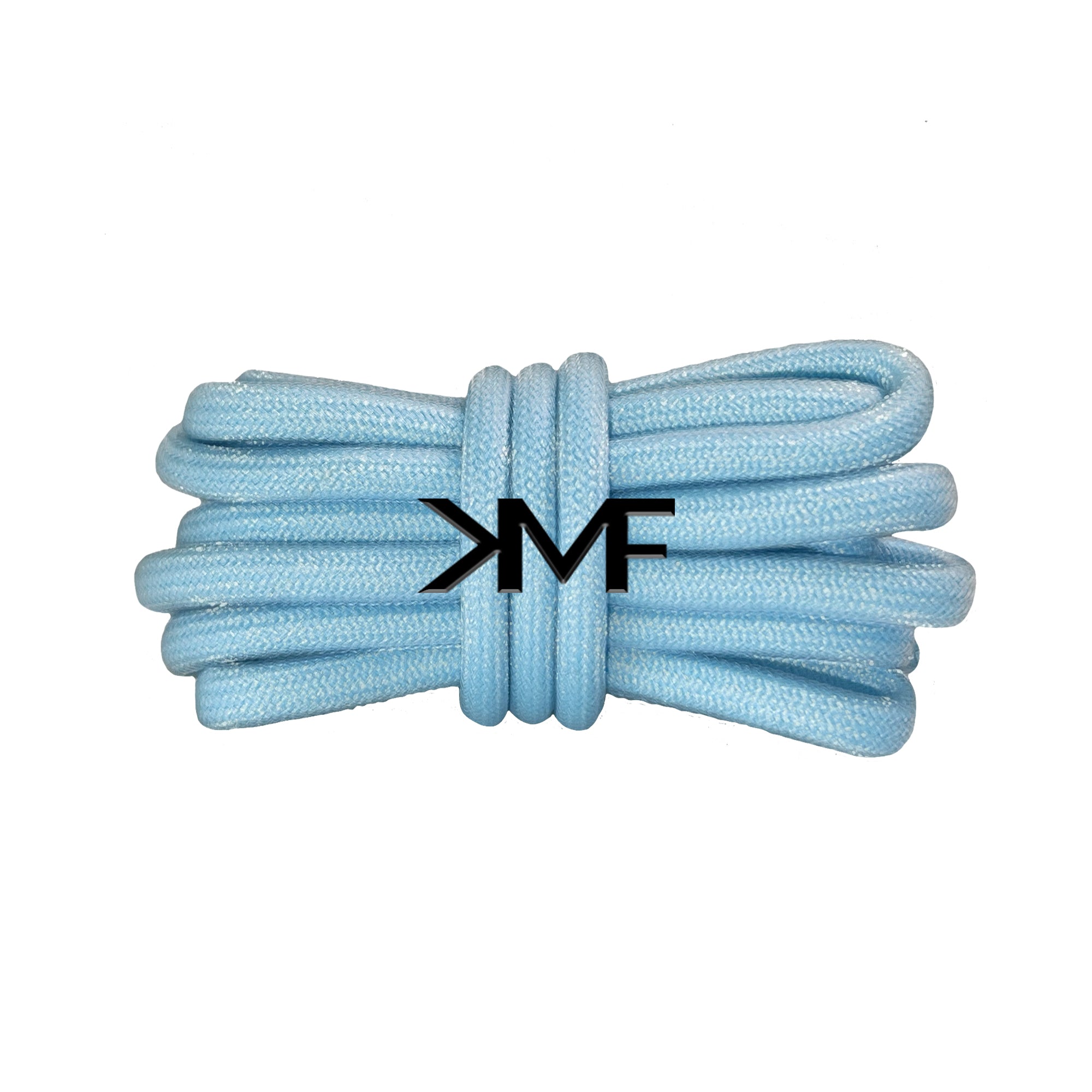Carbon Ice Blue Boost 350 Premium Rope Shoelaces