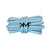 Carbon Ice Blue Boost 350 Premium Rope Shoelaces