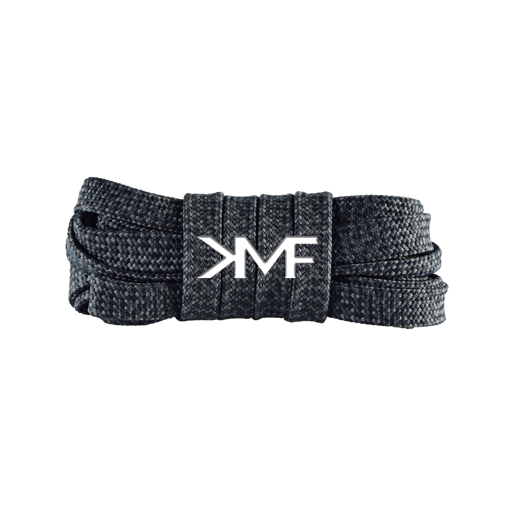 Charcoal Turing Flat Shoelaces