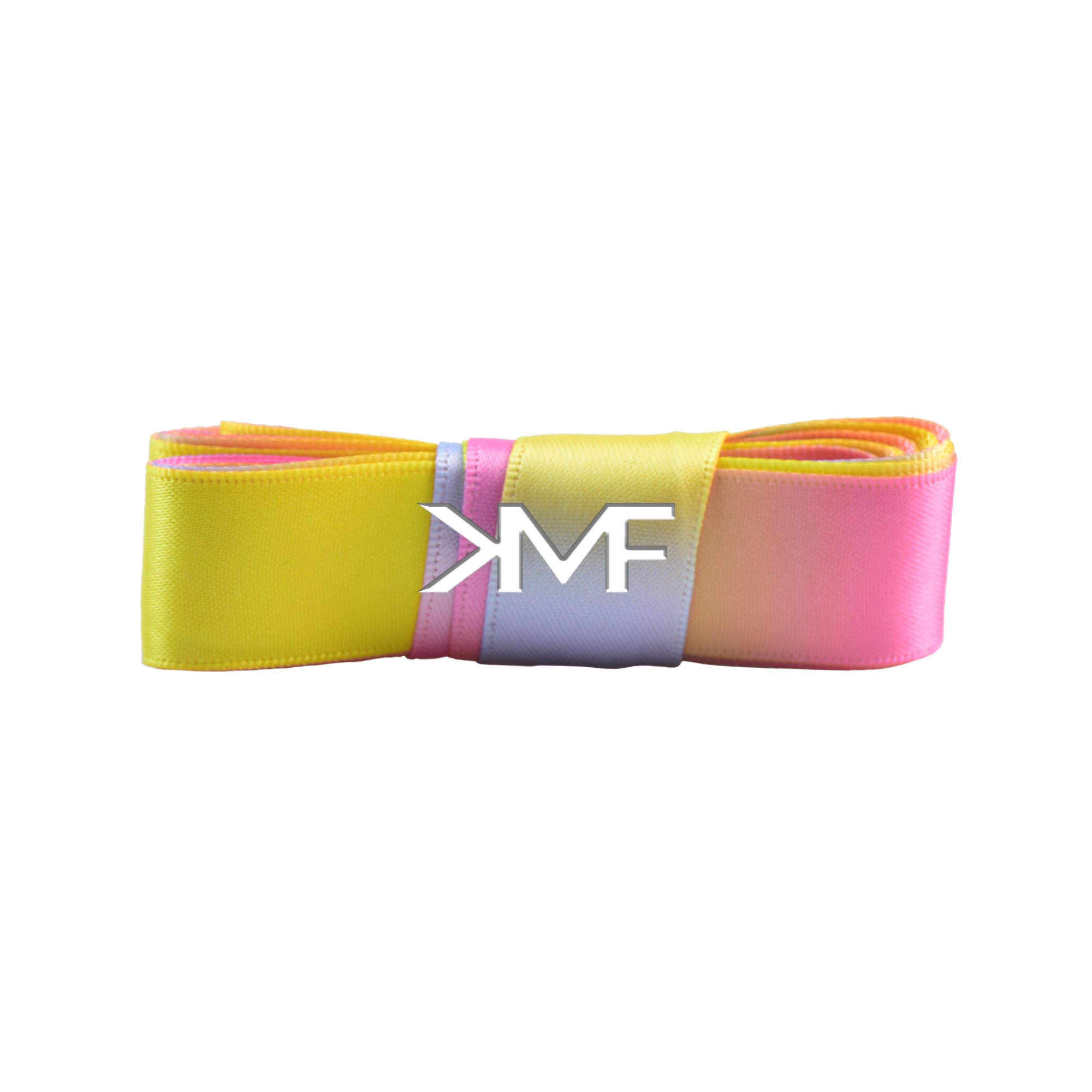 Cotton Candy Silk Ribbon Flat Shoelaces
