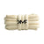 Cream Premium Classic Thick Oval Shoelaces