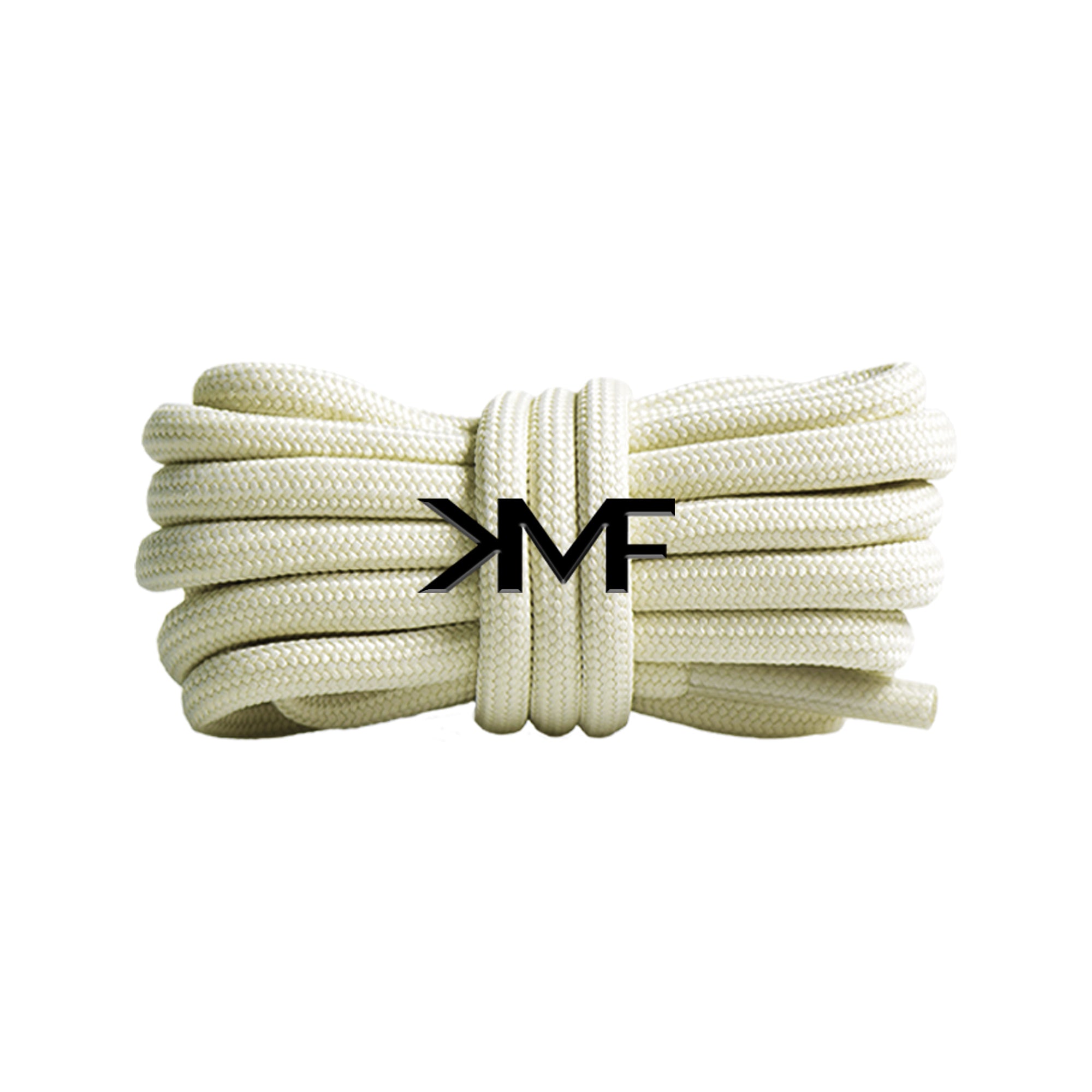 Cream Boost 350 Premium Rope Shoelaces