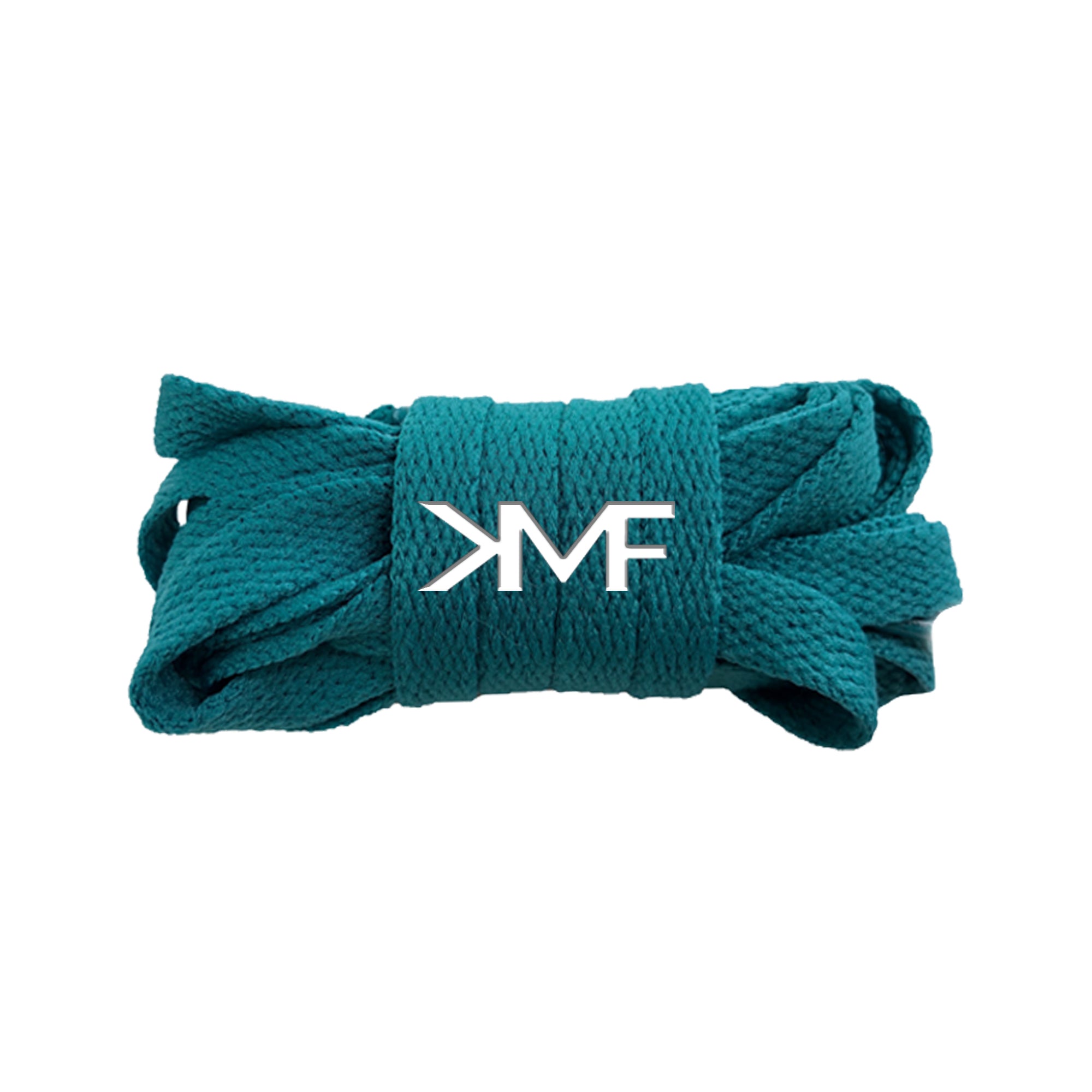 Dark Teal Classic Flat Shoelaces