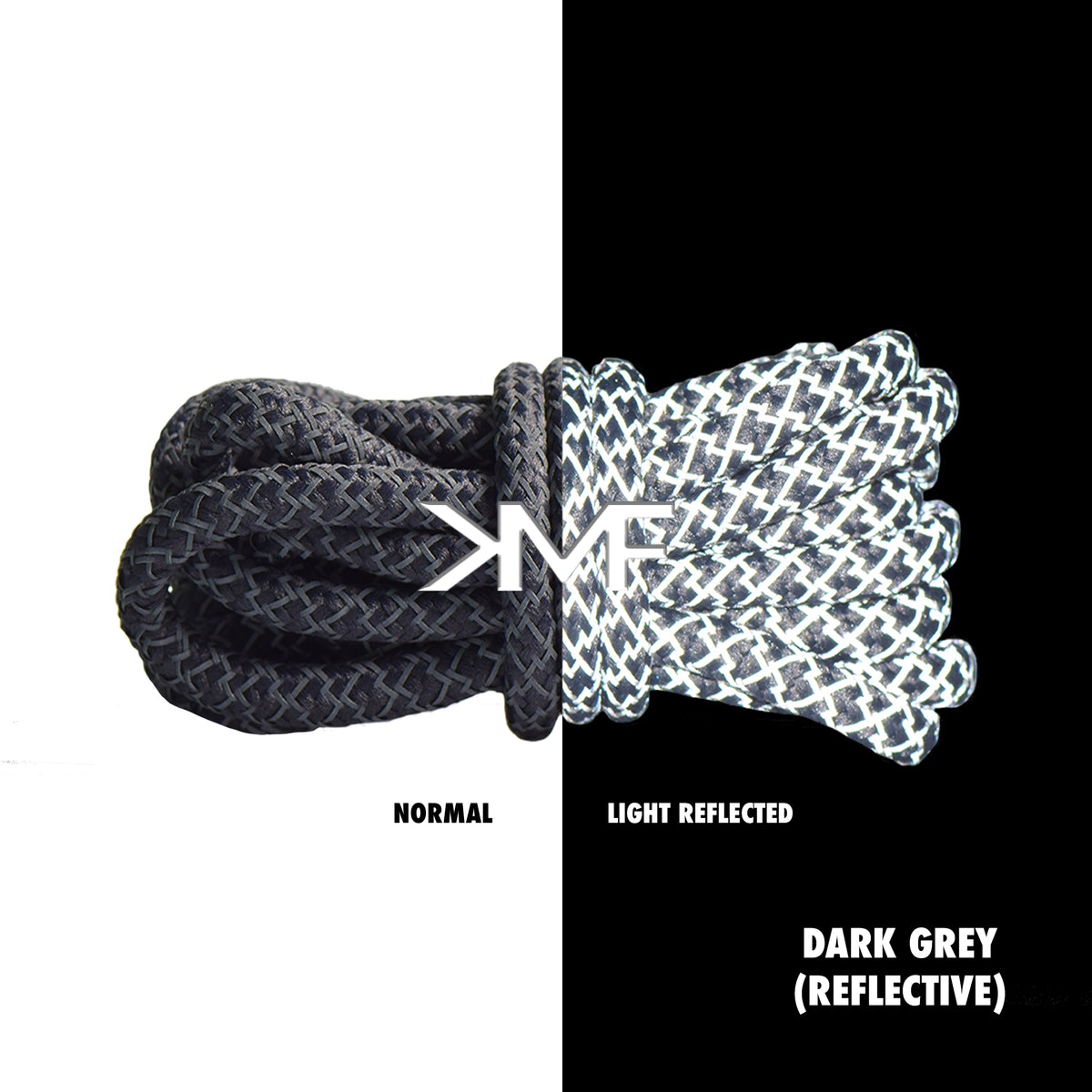 Classic Reflective Rope Shoelaces