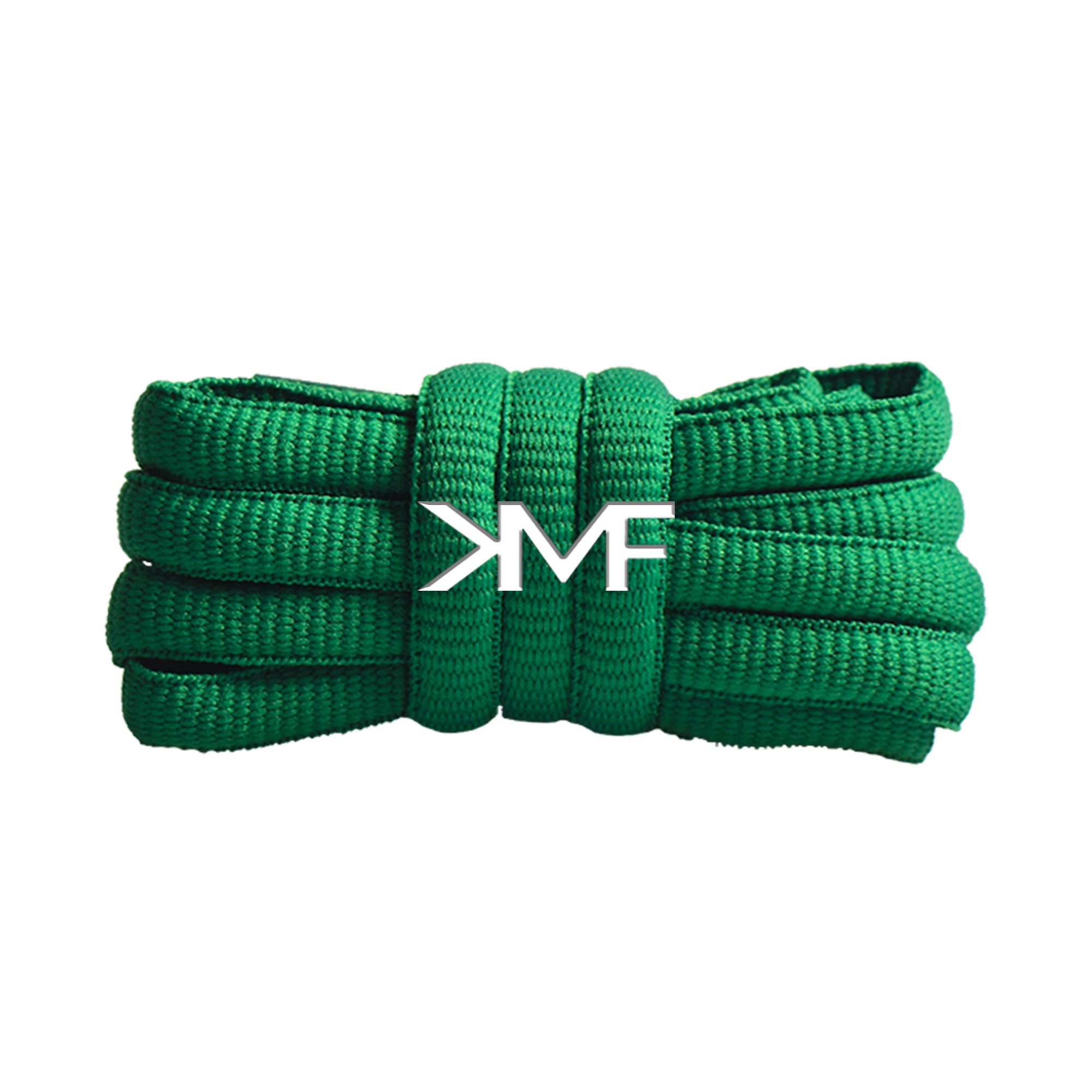 Deep Green Premium Classic Thick Oval Shoelaces