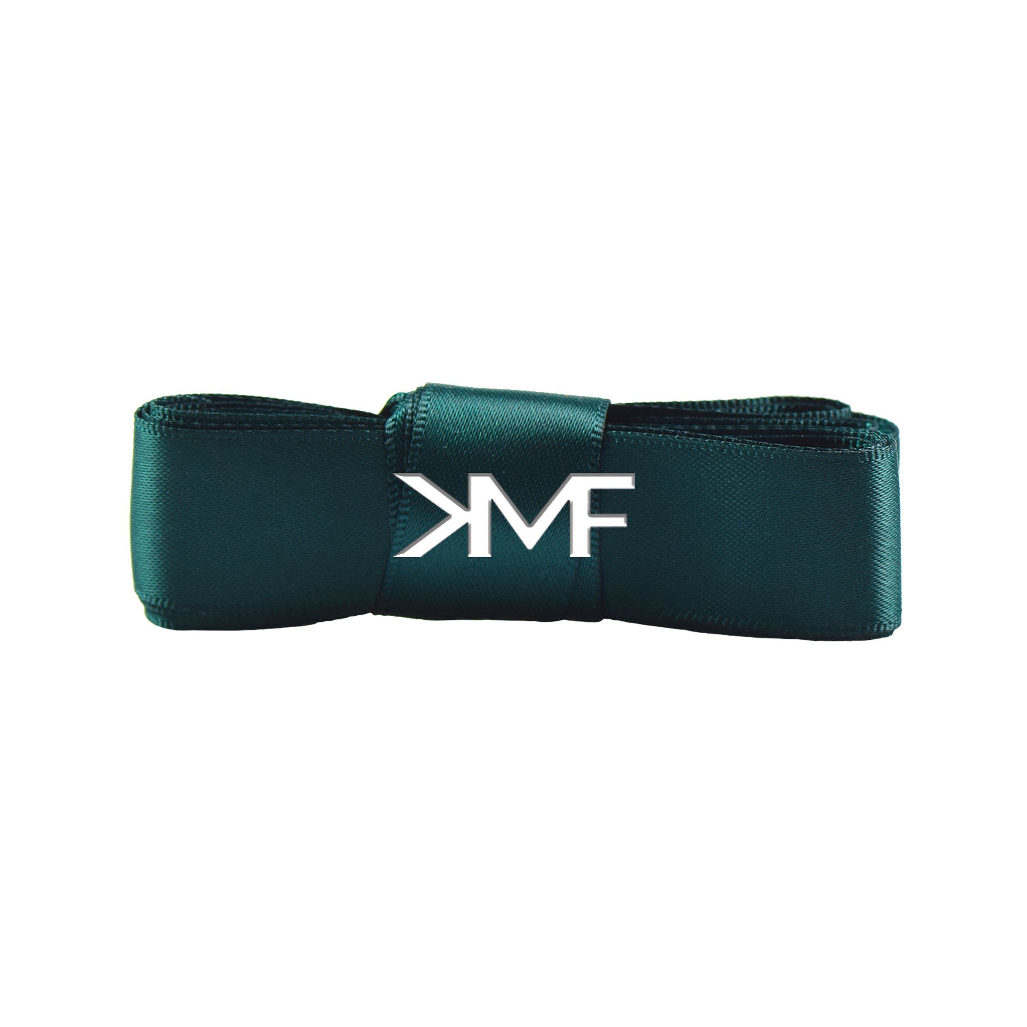Emerald Green Silk Ribbon Flat Shoelaces