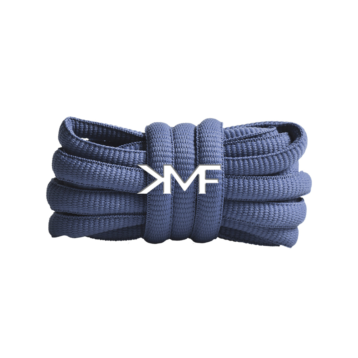 Faded Navy Premium Classic Thick Oval Shoelaces