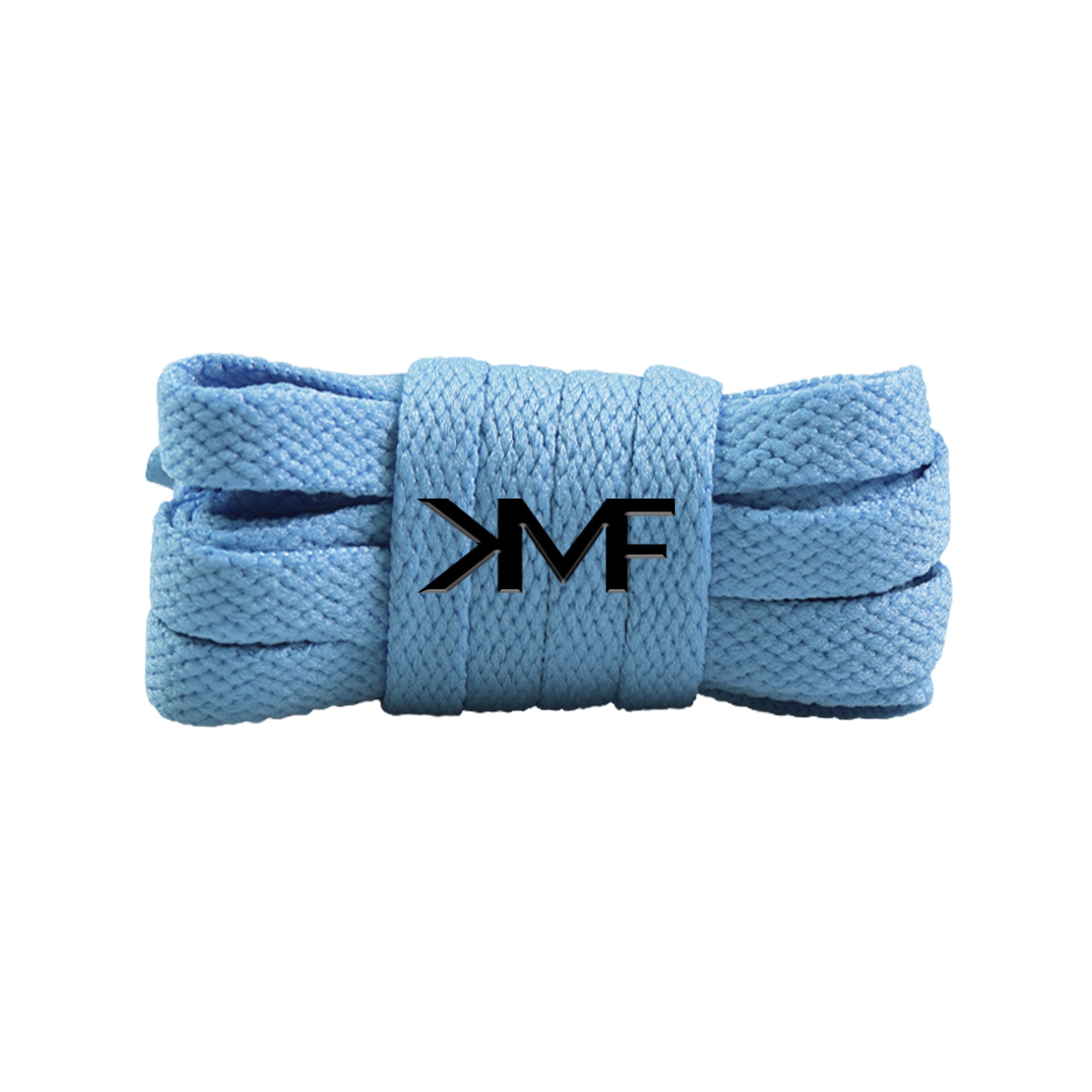 French Blue Slim Classic Flat Shoelaces