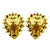 Gold Roaring Lion Dubraes