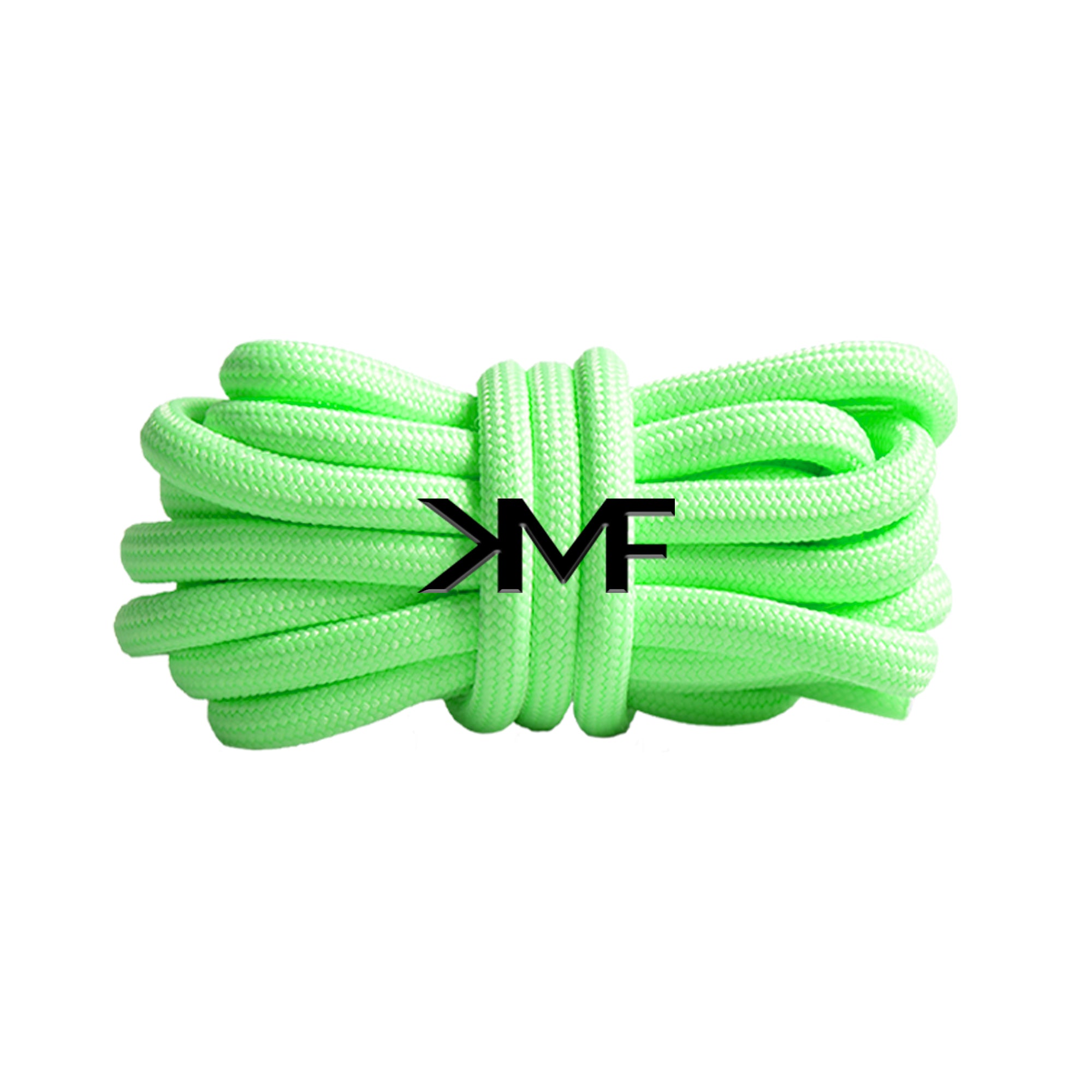 Green Aura Boost 350 Premium Rope Shoelaces