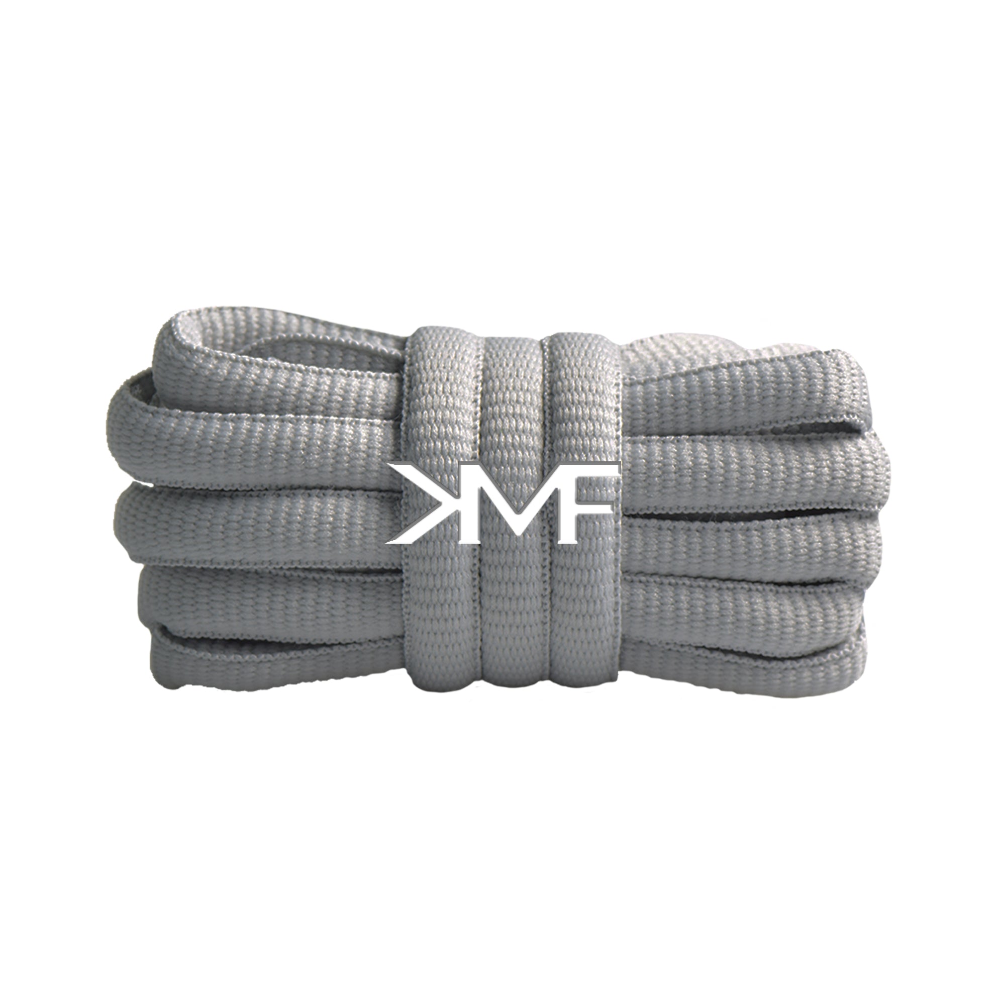 Grey Premium Classic Thick Oval Shoelaces