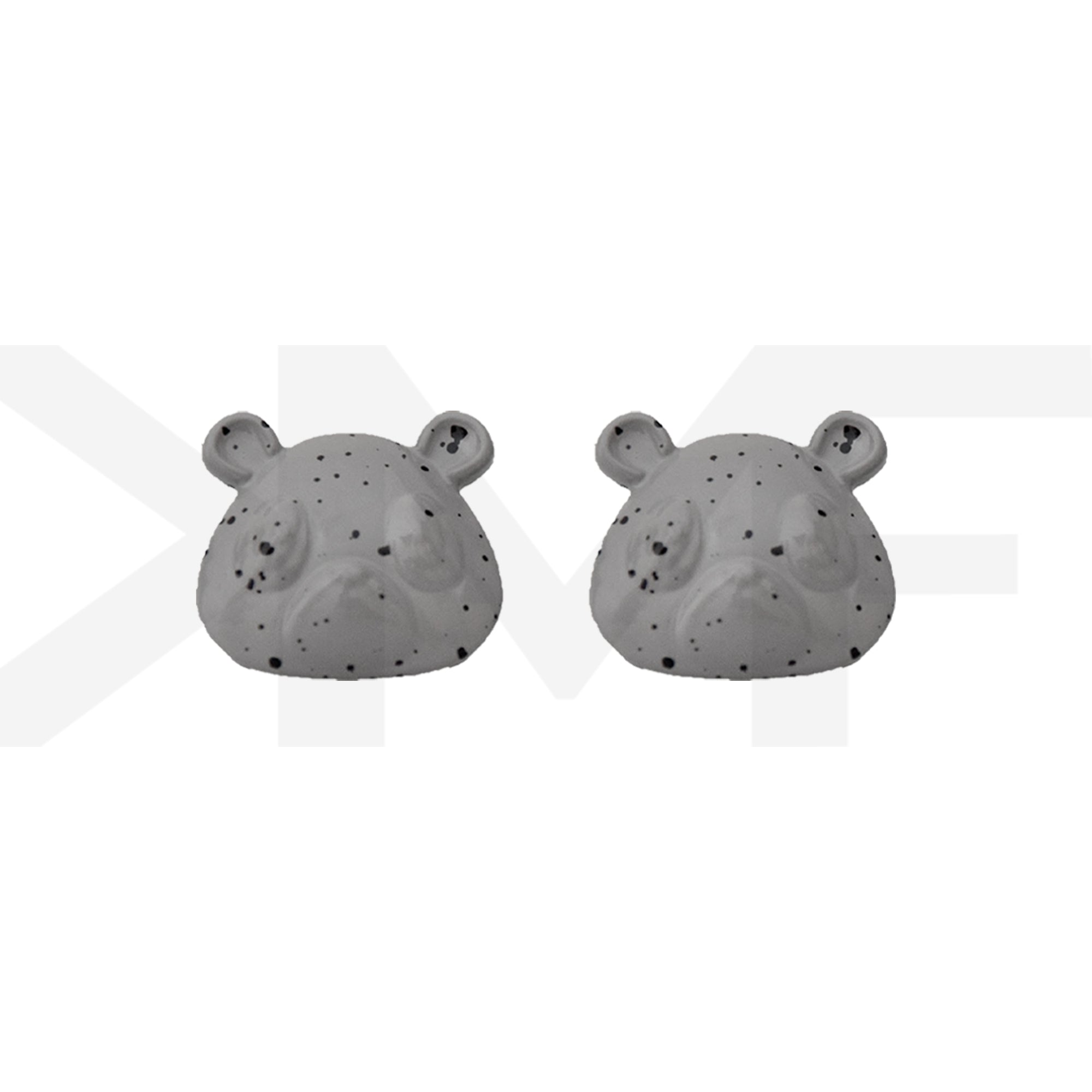 Grey / Black Speckles Graduation Bear Dubraes