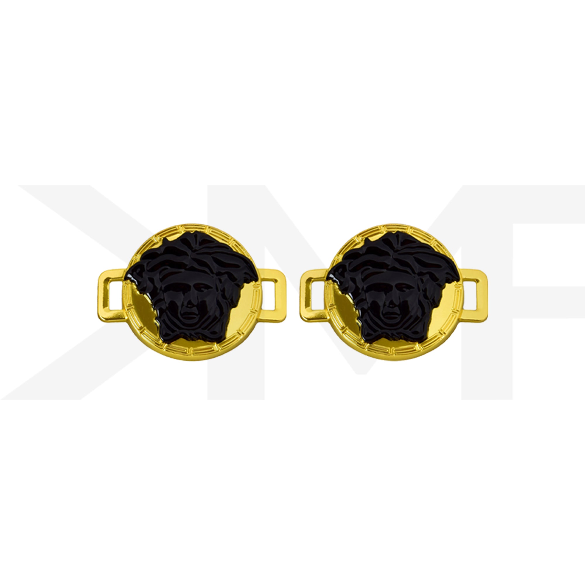 Gold / Black Medusa Head Dubraes