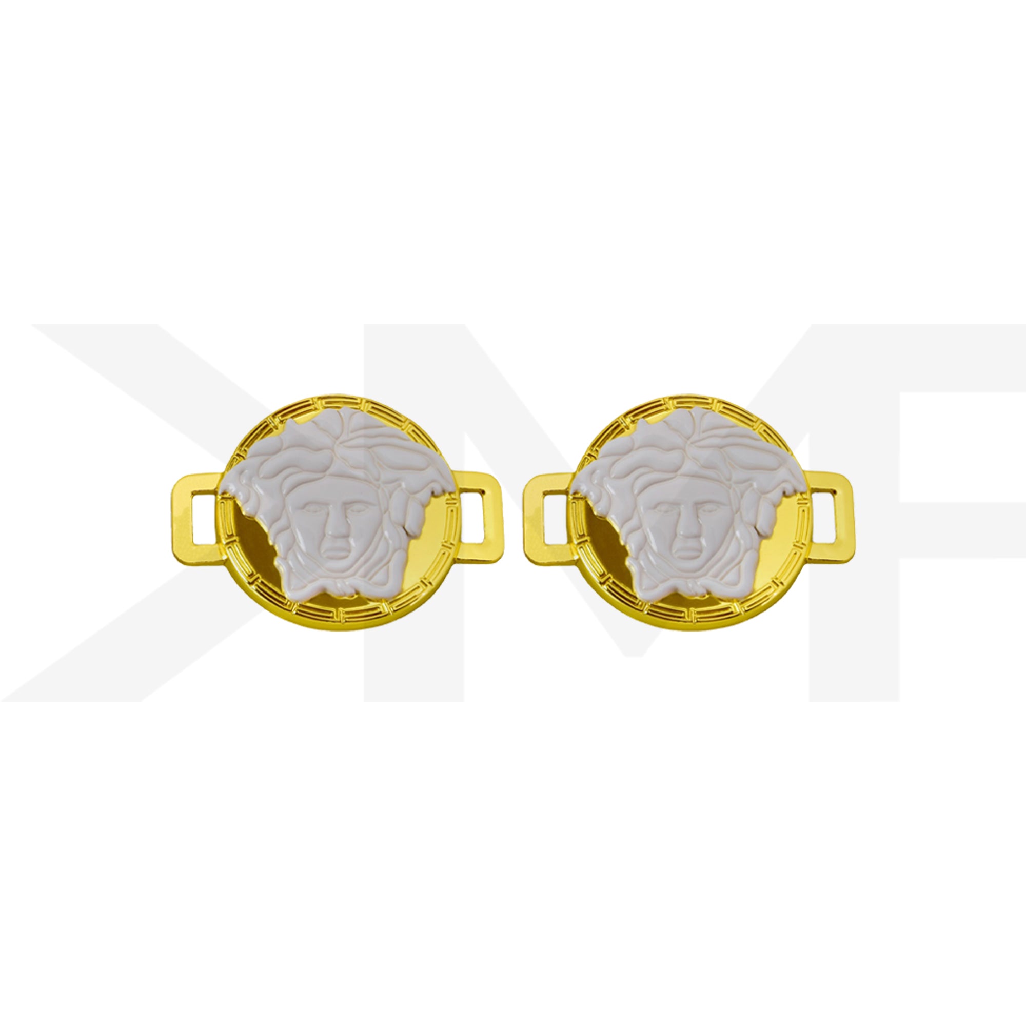 Gold / White Medusa Head Dubraes