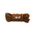Hazelnut Classic Thin Round Shoelaces