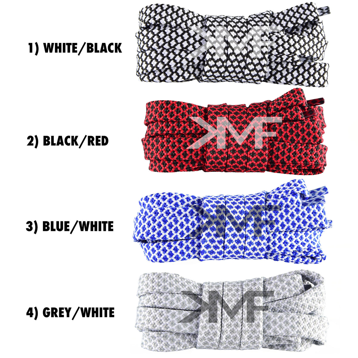 Classic Honeycomb Flat Shoelaces