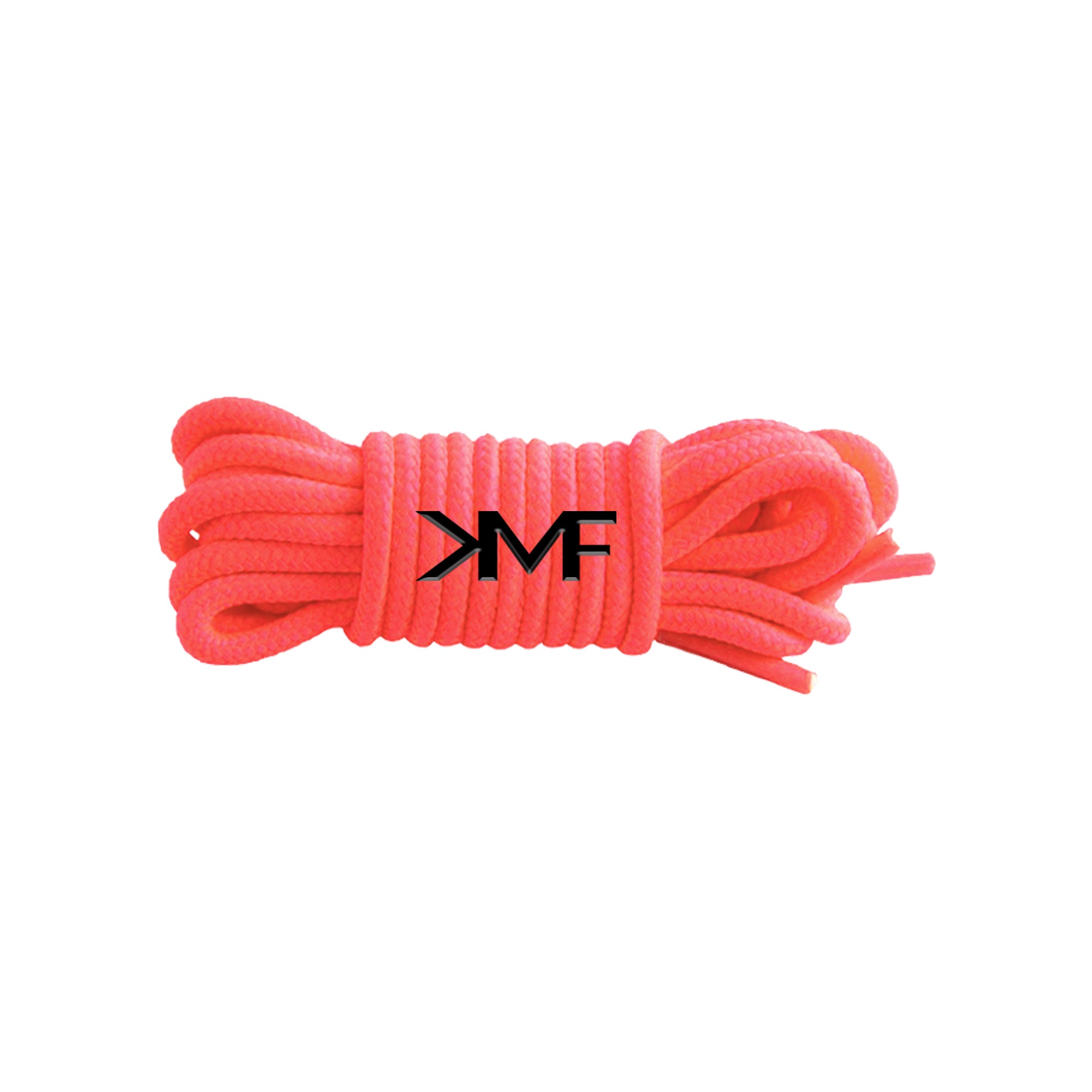 Infra Pink Classic Thin Round Shoelaces
