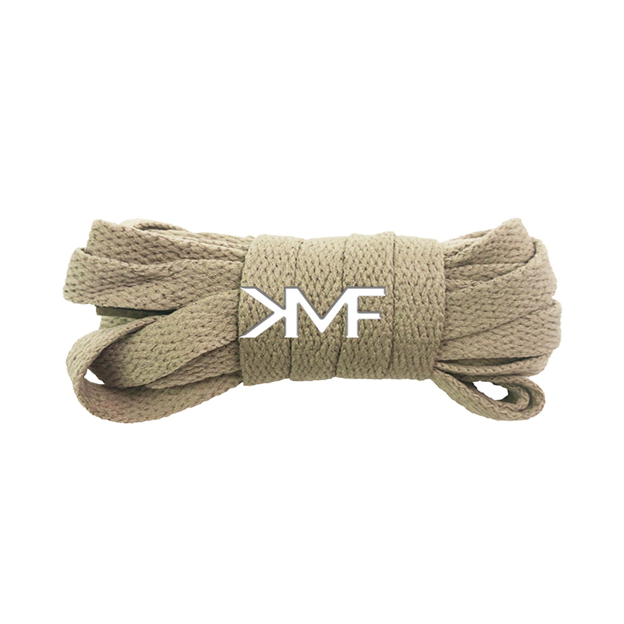 Khaki Classic Flat Shoelaces