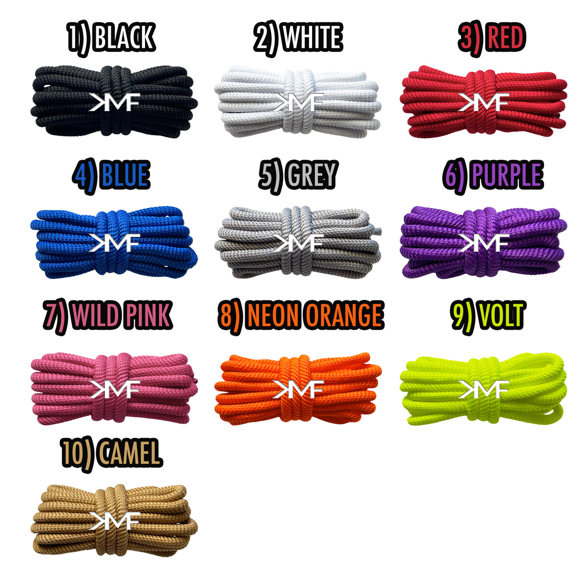 Turbine Rope Shoelaces