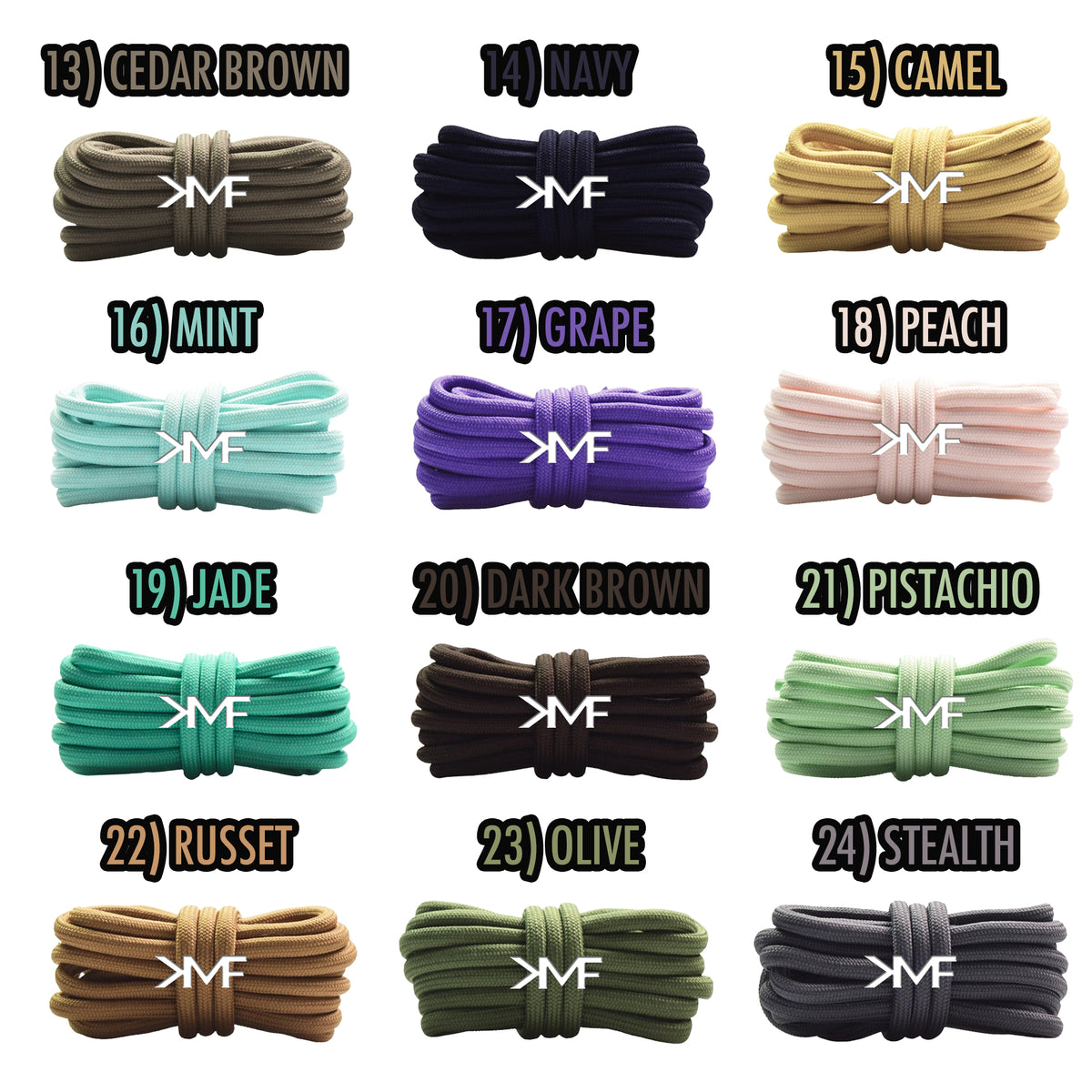 Classic Rope Shoelaces