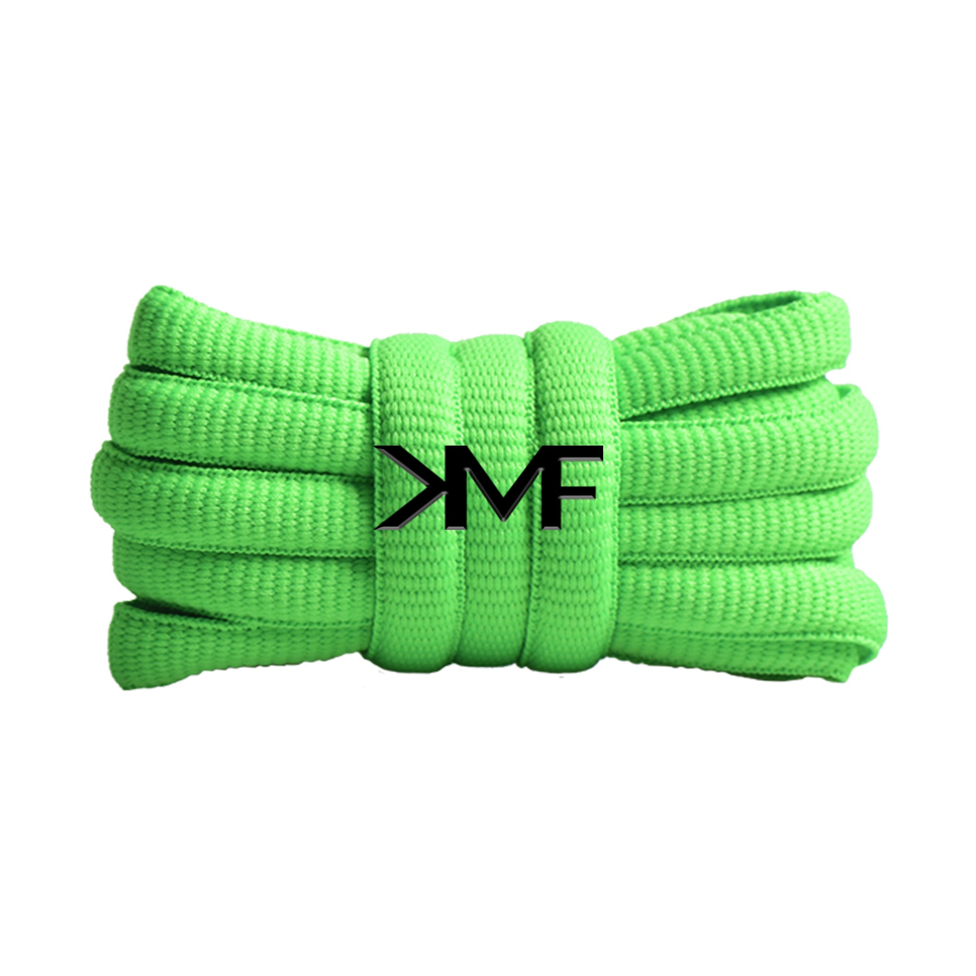Light Green Premium Classic Thick Oval Shoelaces