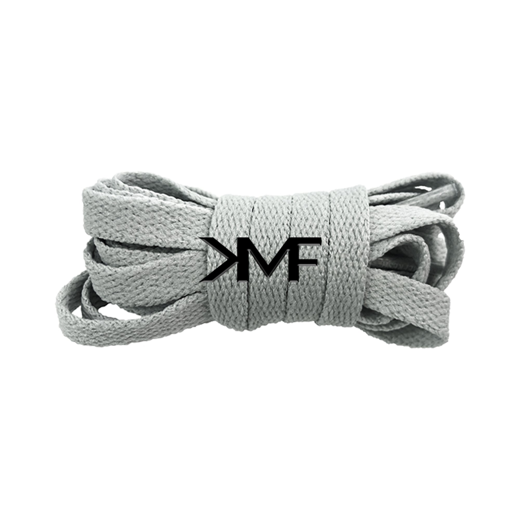 Light Grey Classic Flat Shoelaces