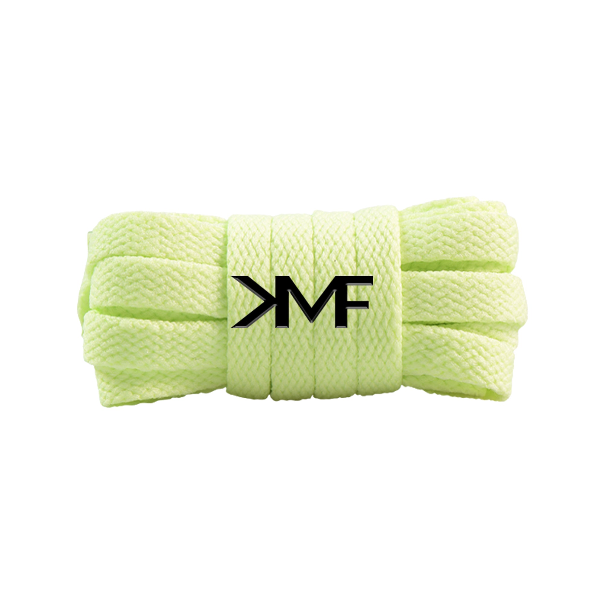 Light Jade Slim Classic Flat Shoelaces