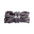 Light Purple 3D Swirl Rope Shoelaces