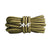 Light Yellow & Brown Boot Rope Shoelaces