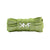 Lime & Silver V1 Glitter Flat Shoelaces