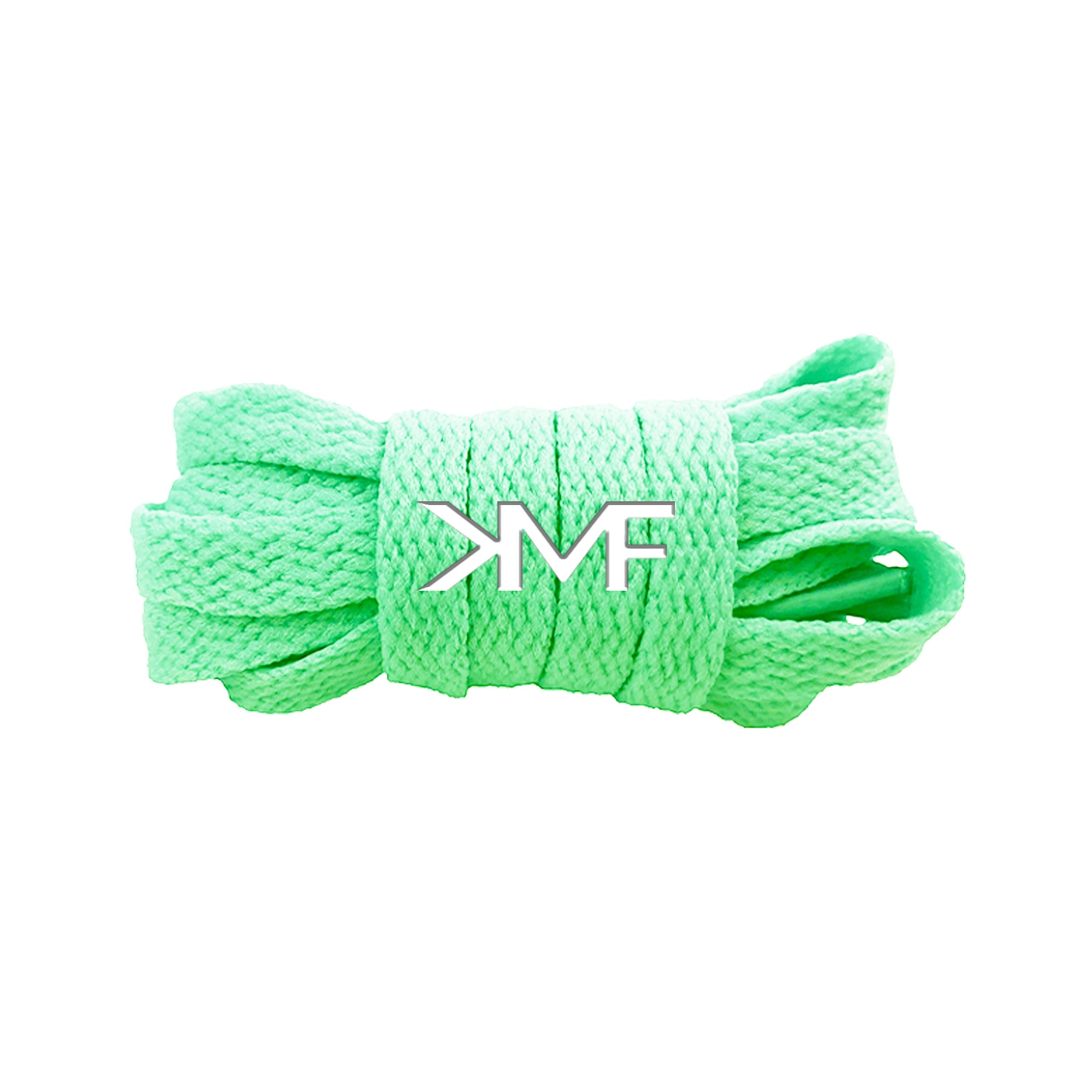 Mint Green Classic Flat Shoelaces