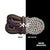 Mocha Classic Reflective Rope Shoelaces